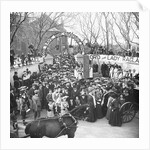 Foundation Stone Laying of the Cross Shelter and Lych Gate, Kirk Michael, Isle of Man by George Bellett Cowen